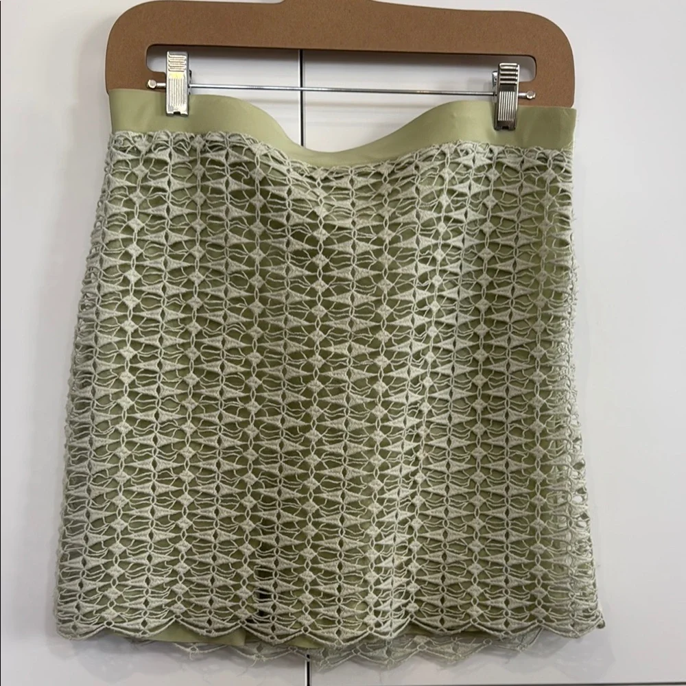 J. Crew Crochet Mini Skirt - Picture 1 of 6